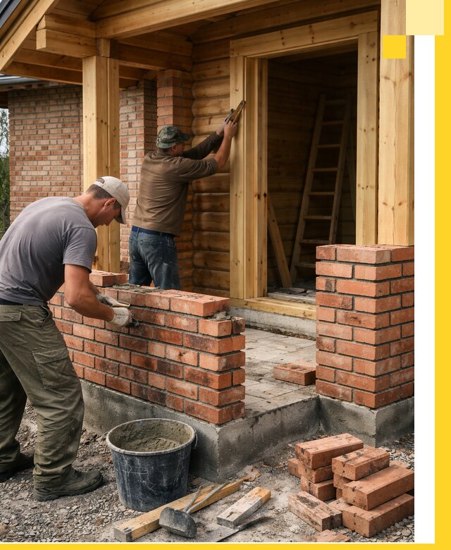 Строительство кирпичных бань под ключ в Выборге с гарантией качества