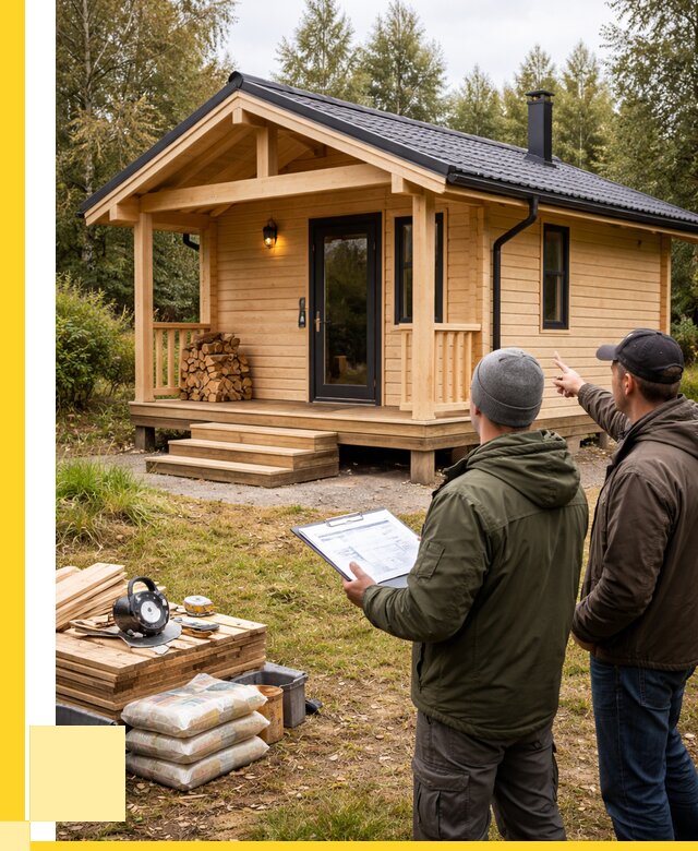 Каркасные бани под ключ в Выборге от 306630 р. | ЭриданВбр