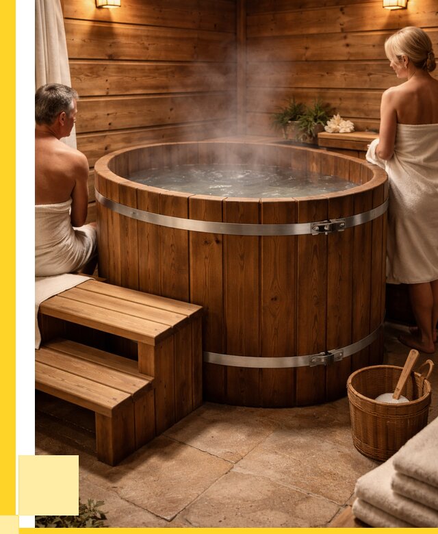 Бани с купелью под ключ в Выборге от 459945 р. | ЭриданВбр