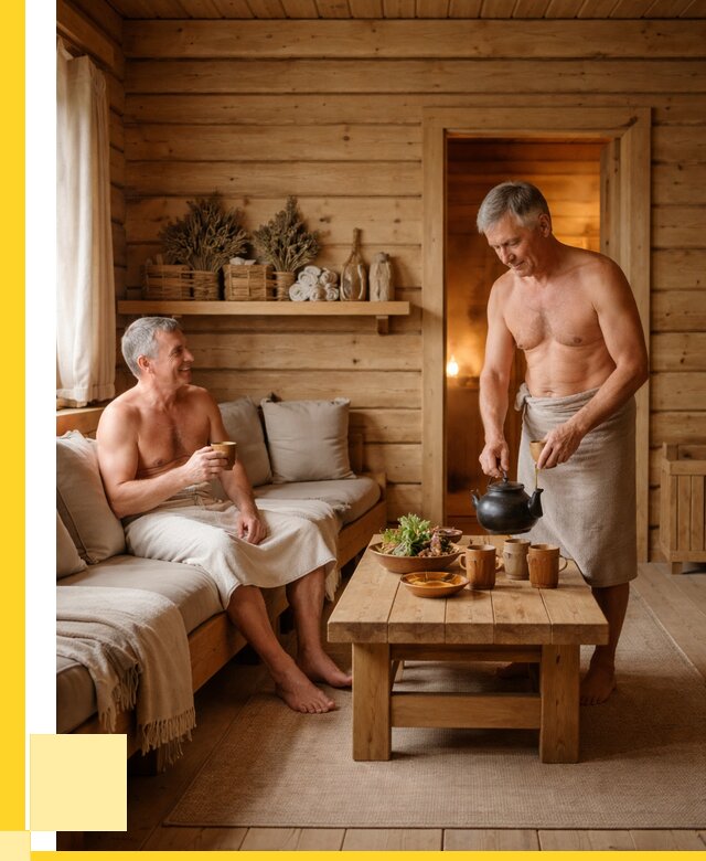 Бани с комнатой отдыха под ключ в Выборге от 459945 р. | ЭриданВбр