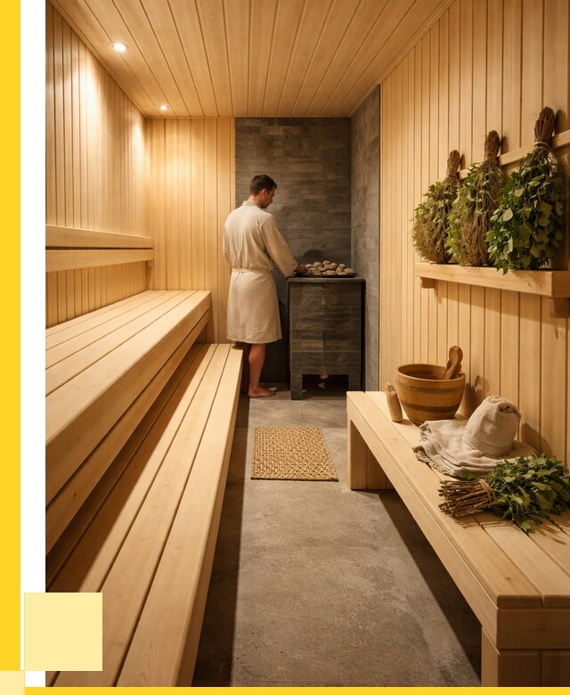 Отделка парной под ключ в Выборге от 357735 р. | ЭриданВбр