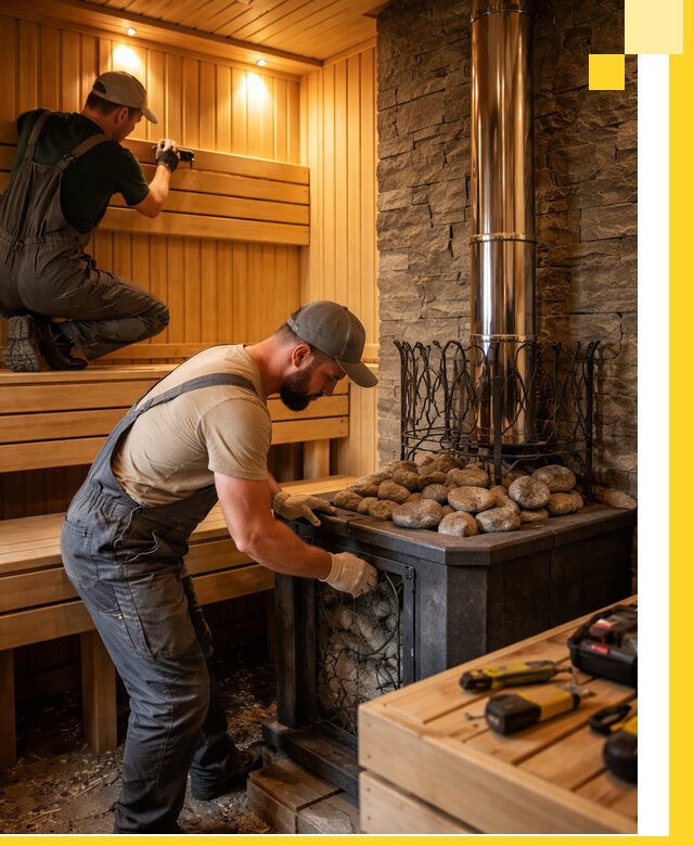 Комплексный дизайн бань, саун и зон отдыха в Выборге