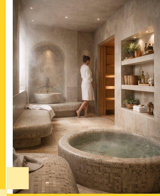 Строительство бани с хамамом в Выборге от 766575 р. | ЭриданВбр