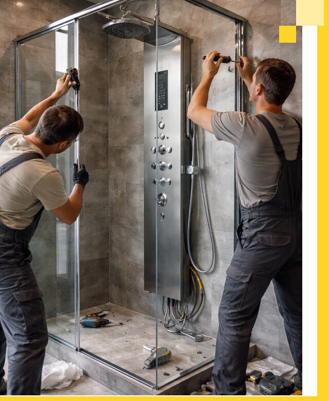 Проектирование и установка Душа впечатлений в Выборге