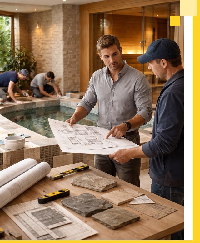 Проектирование SPA зон под ключ в Выборге с инженерией