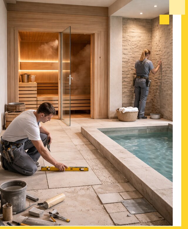 Комплексный дизайн и отделка интерьеров SPA под ключ в Выборге